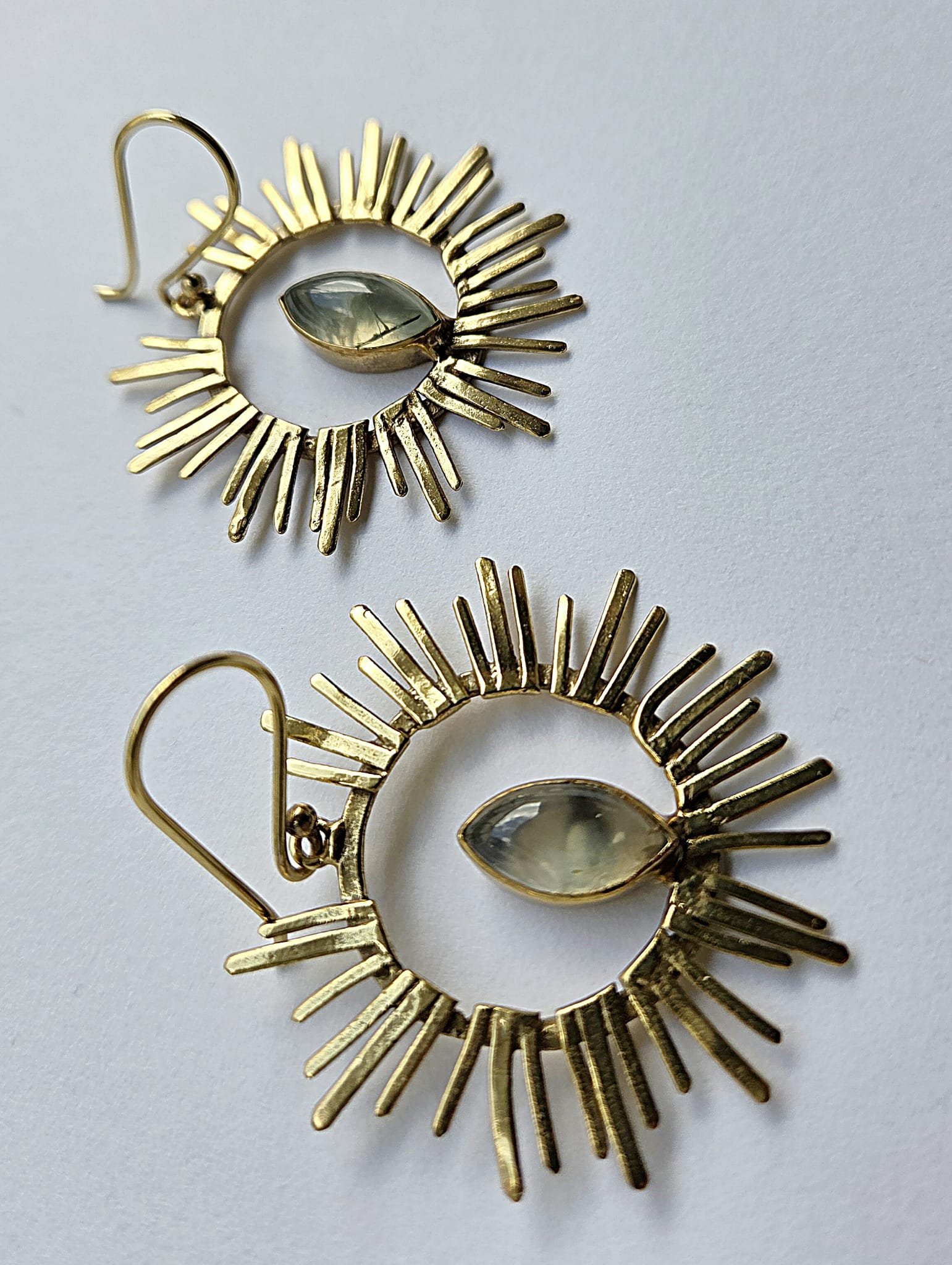 Aurora Sunburst Earrings - Image 2