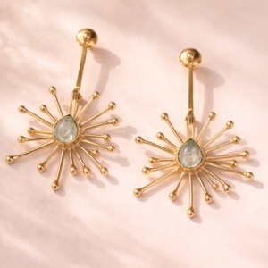 Handmade Sun Earrings