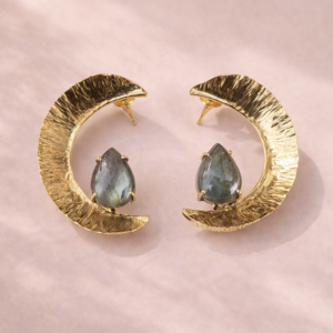 Handmade Half Moon Earrings