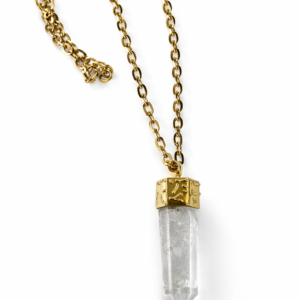 Crystal Clear Quartz Necklace