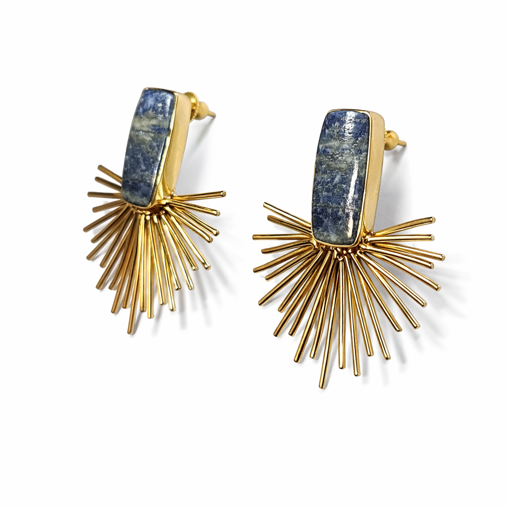Handmade Lapis Lazuli Earrings