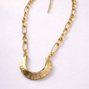 Handmade Crescent Moon Necklace