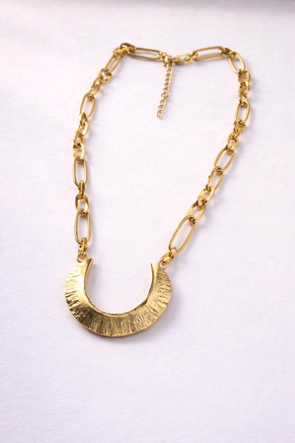 Handmade Crescent Moon Necklace