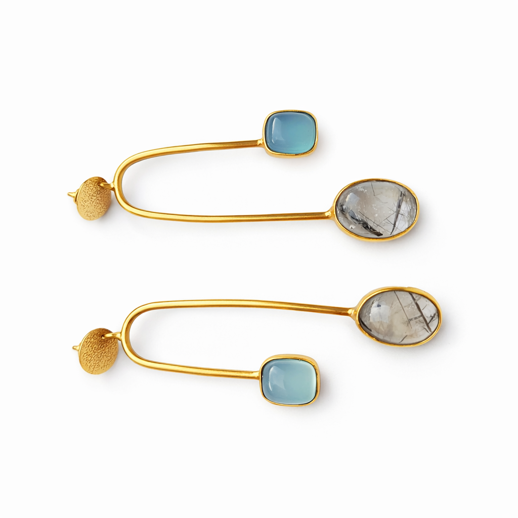 Handmade Stone Earrings