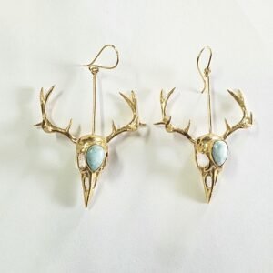 Handmade Bird Skull Pendant