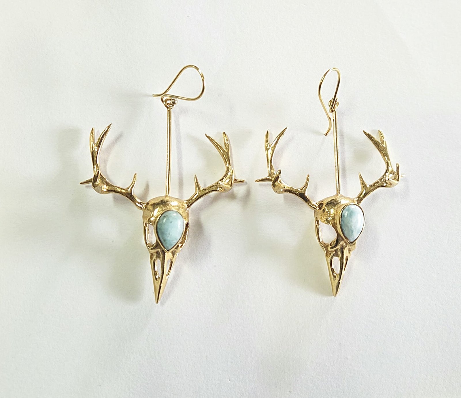 Handmade Bird Skull Pendant