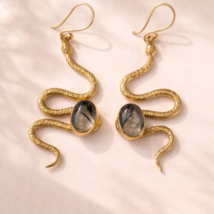 Handmade Snake Earrings