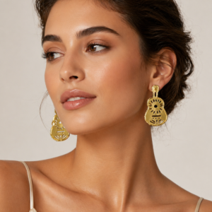 handmade guitar earrings