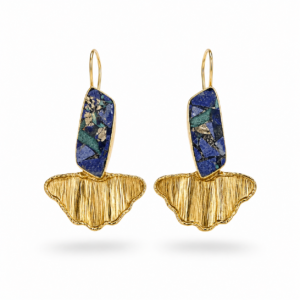 mosaic stone earrings