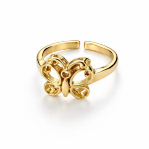 handmade butterfly ring