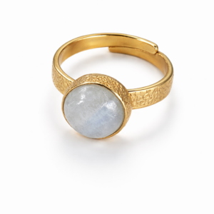 handmade moonstone ring